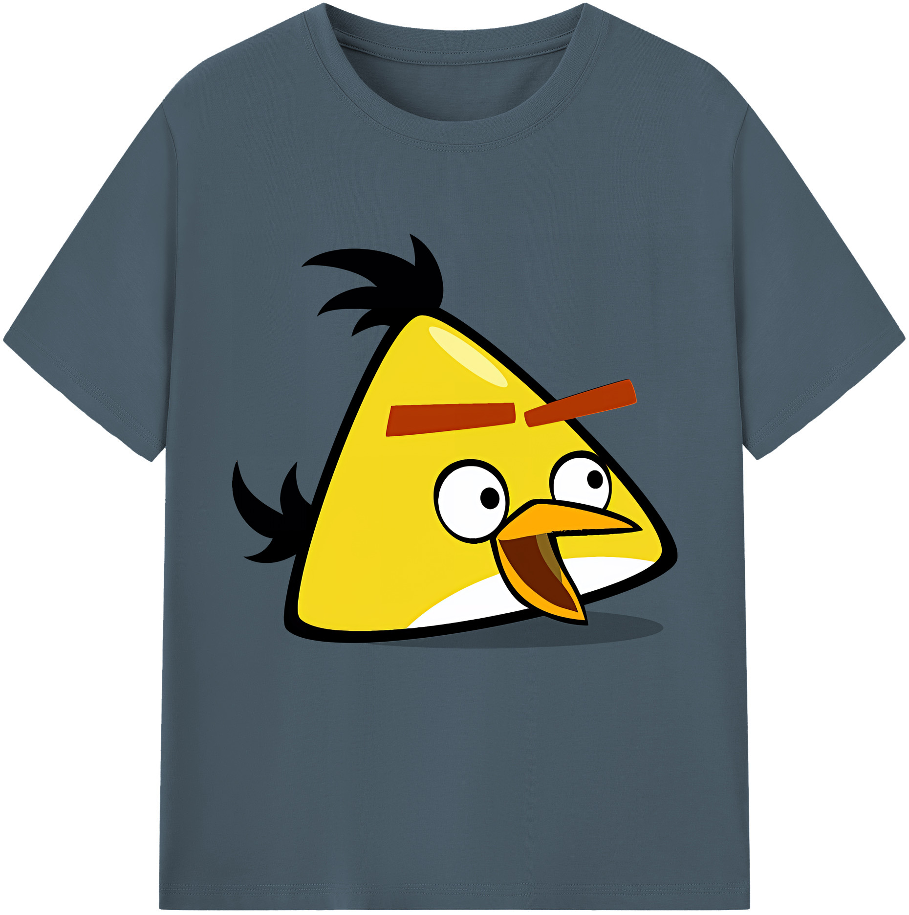（画像用） Angry Birds アングリーバード 綿100％半袖Tシャツ（フロントプリント）